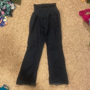 Indigo blue maternity jeans